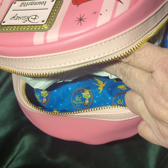 Loungefly Disney Peter Pan You Can Fly 70th Anniversary Mini Backpack NWT - Picture 6 of 8
